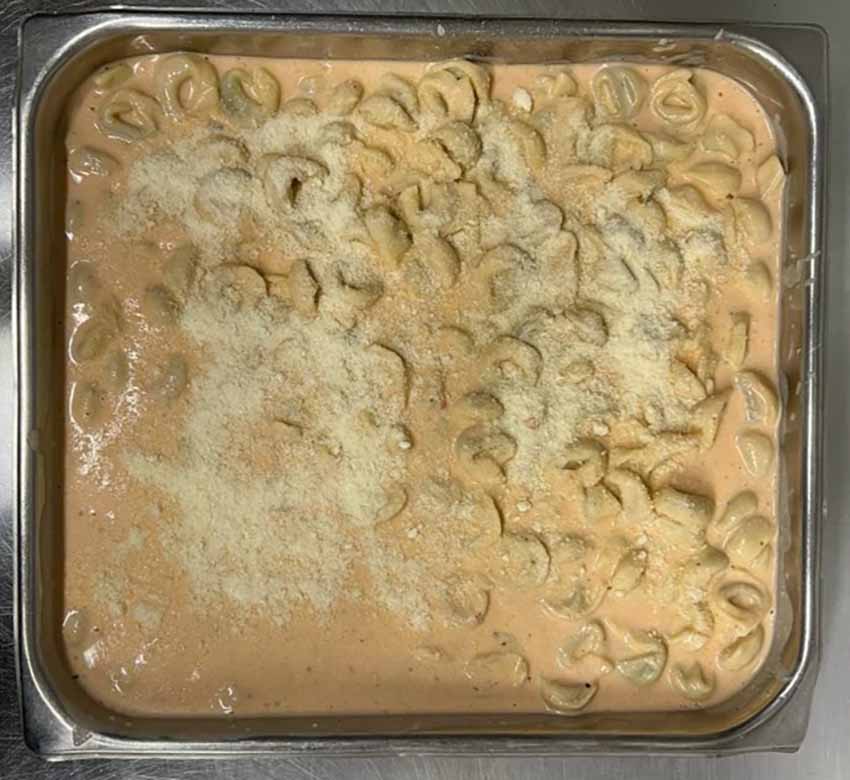 Meat Tortellini with Rose Sauce